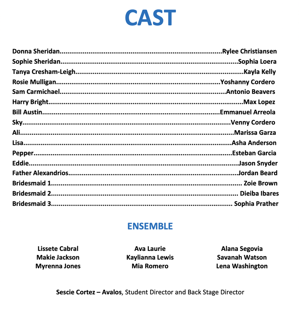 Cast